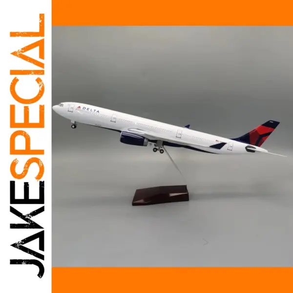 A330 Model Plane with LED Lights and Sound