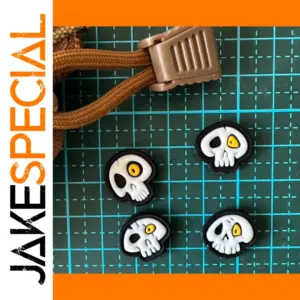4PCS Nightlight Skull Tactical Patches Set for Clothing