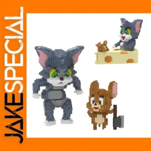 Cute Cat Mini Building Block Toy Set
