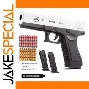 Foam Soft Bullet Blaster G17 Toy Gun