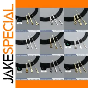 Green Luminous Watch Hands for ETA 2836/2824 Movements