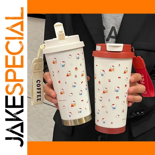 Hello Kitty 500ml Stainless Steel Thermal Cup