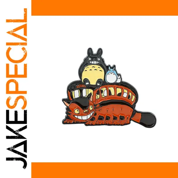 Totoro Metal Badge Brooch Unique Collectible