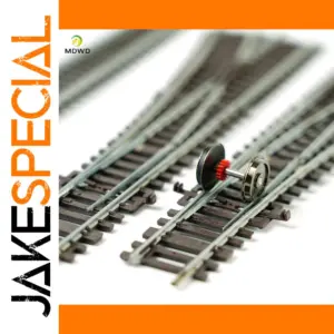 1/87 Scale Nickel Silver Railway Curved Track Set