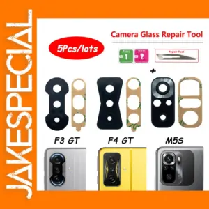 5-Pack Xiaomi Poco Camera Glass Lenses
