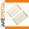 Brass Railing Post Set for 1/72 Scale Models