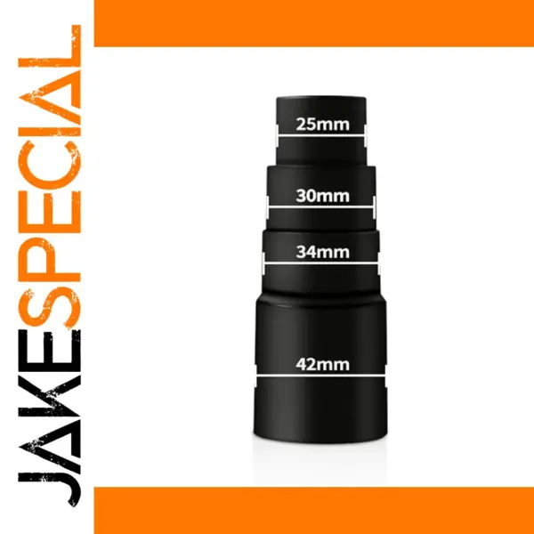 4-Layer Vacuum Cleaner Hose Adapter Set