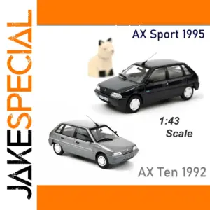 1/43 Scale Citroen AX Ten Diecast Model Car