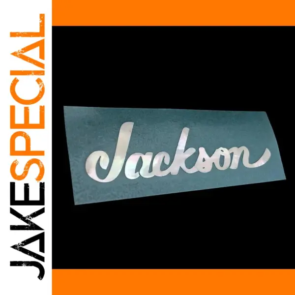 Jackson Guitar Logo Decal Australia Mother Of Pearl