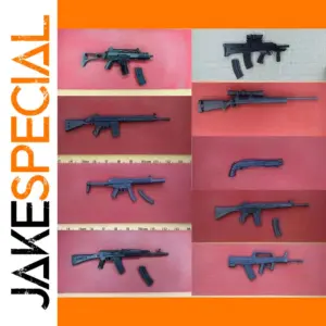 Miniature Tactical Gun Model for 6in Action Figures