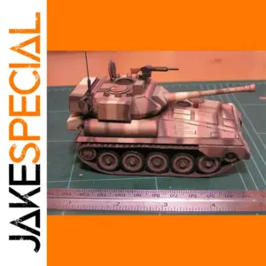 3D Paper Model Tank DIY Craft Kit