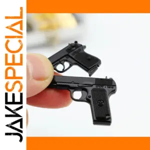 Miniature Metal Pistol Gun Model Accessories