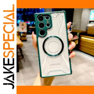 Luxury Transparent MagSafe Case for Galaxy S24/S23