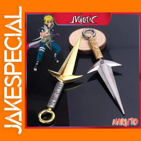 Naruto Kunai Thunder God Metal Model 23cm