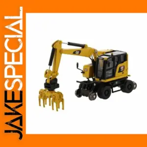 Caterpillar Cat M323f Railway Wheeled Excavator Model
