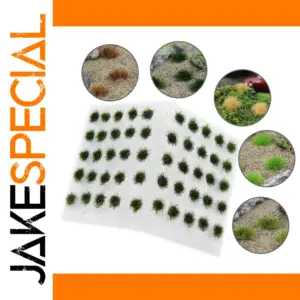 50pcs Grass Clusters for Model Scenery