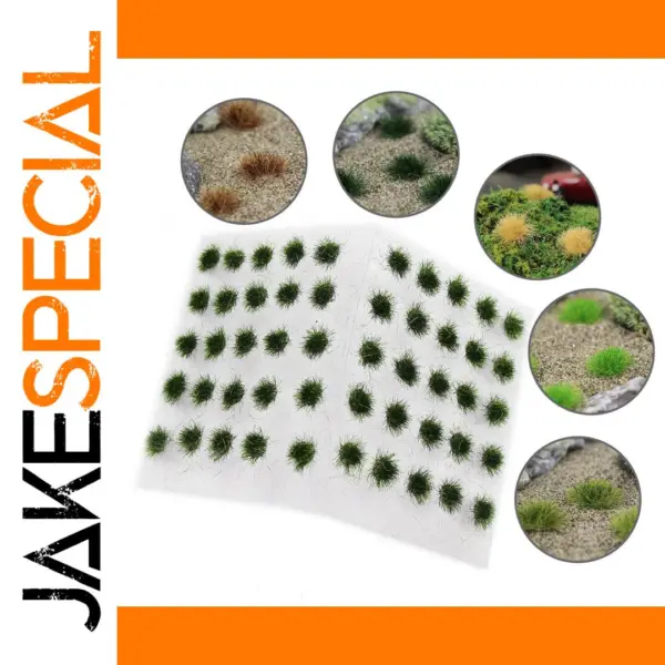 50pcs Grass Clusters for Model Scenery