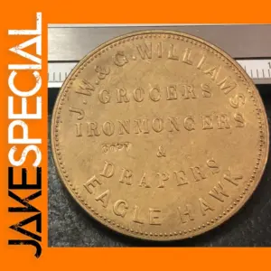 1857 Colonial Victoria Copper Coin Replica