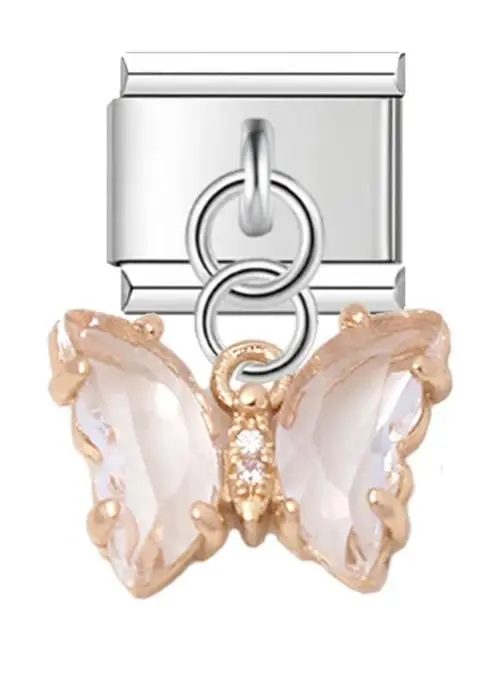 Zircon Butterfly Charm for DIY Bracelets 17 Zircon Butterfly Charm for DIY Bracelets - Image 17