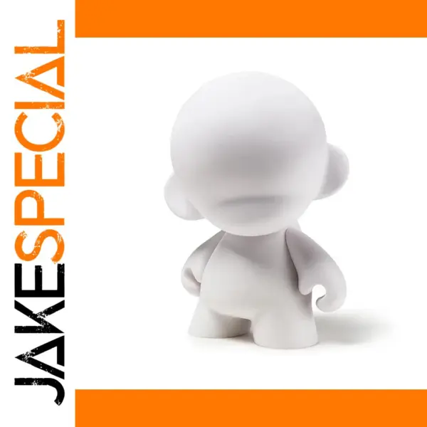 Customizable White Munny Doll 10cm