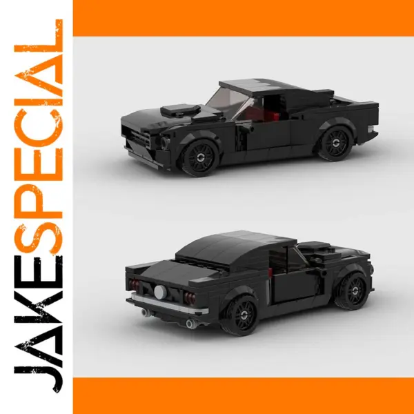 Moc Speed Champions Racer Building Blocks Set