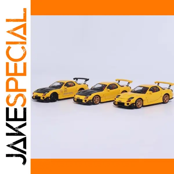 BSC 1:64 RX7 FD3S Alloy Car Model Collectible