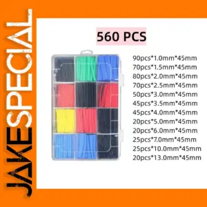560PCS Insulation Heat Shrink Tube Kit for Electronic Wiring
