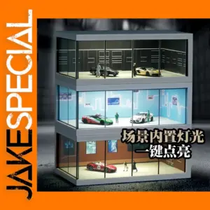 1:64 Scale Car Model Display Storage Box