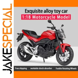 WELLY 1:18 2018 Honda NC750S Diecast Motorcycle