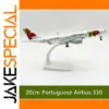 Portuguese Airlines Airbus 330 Model with Stand