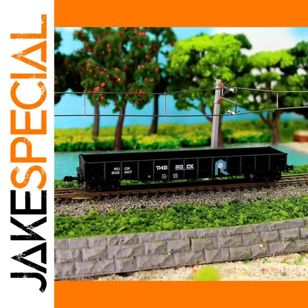 N Scale 1:150 Low-side Gondola Car Model
