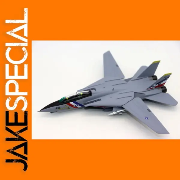 1/100 Scale F-14D Tomcat Diecast Model