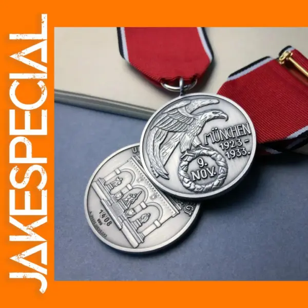 German Eagle Commemorative Medal - Zinc Alloy