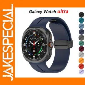 Magnetic Silicone Strap for Galaxy Watch 7 Ultra