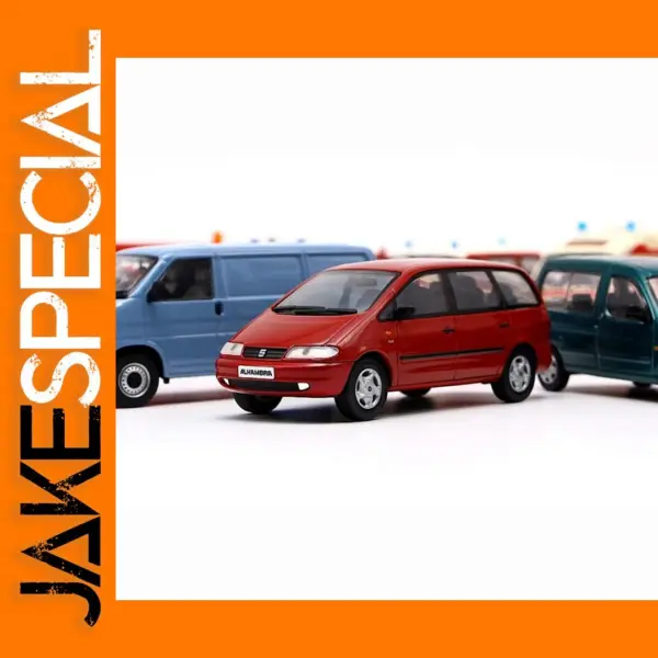 1:43 Scale Seat Alhambra MPV Alloy Model