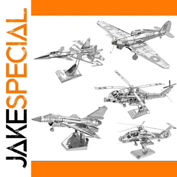 3D Metal Puzzle Model Kit for DIY Fun