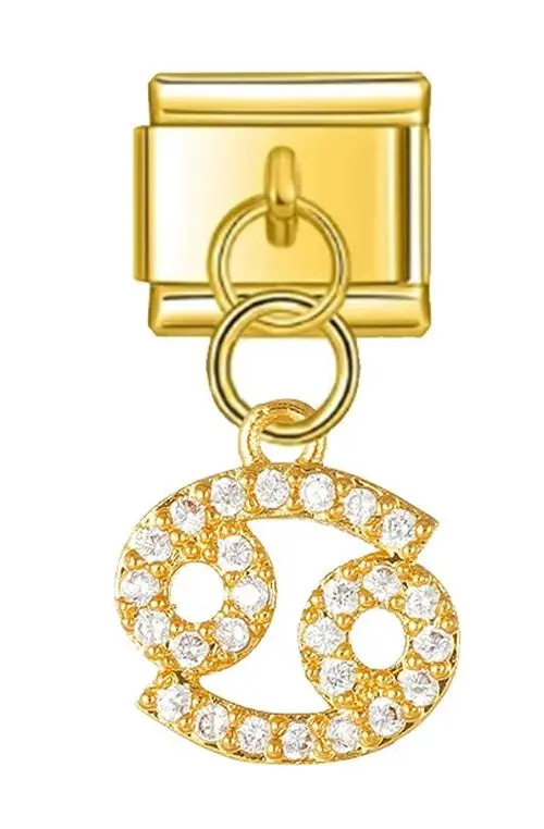 Zodiac Sign Stainless Steel Charm Bracelet 20 Zodiac Sign Stainless Steel Charm Bracelet - Image 20