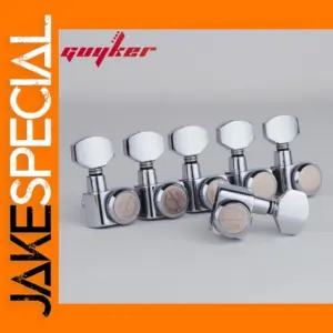 Guyker 6 In-line Locking Tuners 1:18 Ratio