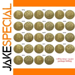 Austrian Empire 14 Pcs 4 Ducats Replica Coins