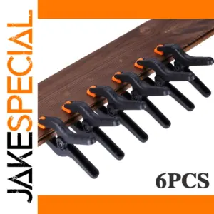 6-Pack 3-Inch A-Shape Plastic Nylon Clamps for Woodworking
