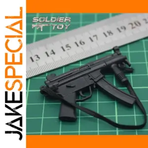 1/6 Scale MP5K Weapon Model Accessory