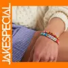 Enamel Tile Beaded Bracelet Set for Women