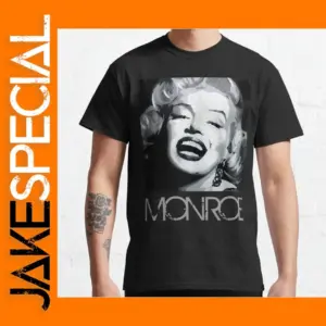 Marilyn Monroe Vintage Graphic T-Shirt for Adults
