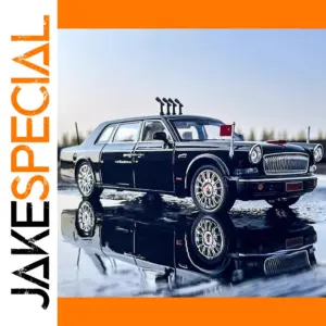 1:24 HONGQI L5 Diecast Limousine Model Gift