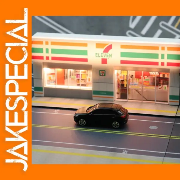 1:64 Miniature Diorama Car Garage Model