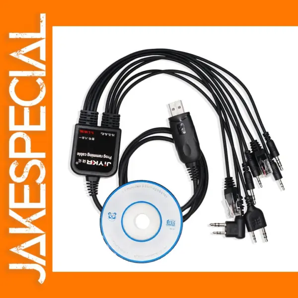 8 in 1 USB Programming Cable for Radios