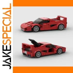 MOC F50 City Car Building Block Set
