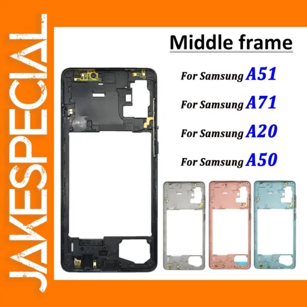 Samsung A51 A71 A20 A50 Middle Frame Bezel Cover