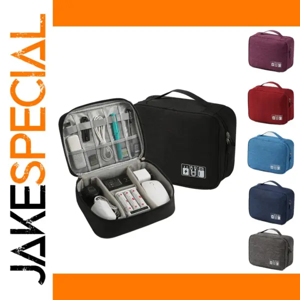 Waterproof Cable Storage Bag for Travel