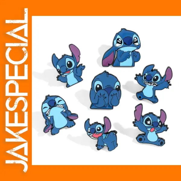 Lilo & Stitch Enamel Brooch Pin Badge